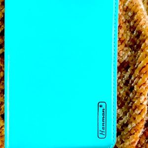 iPhone 12 turquoise case with card holder